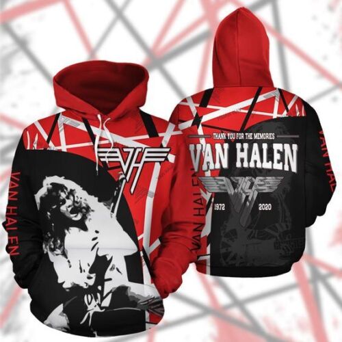 Van Halen Hoodie Zip Hoodie 3D B23
