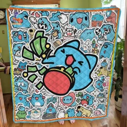 Bugcat Capoo 1 Quilt Blanket B23