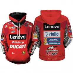 Francesco Bagnaia 1g Hoodie Zip Hoodie 3D B22