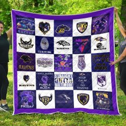 Baltimore Ravens Blanket Quilt B23