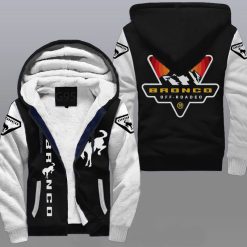 Ford Bronco Black Fleece Jacket B21