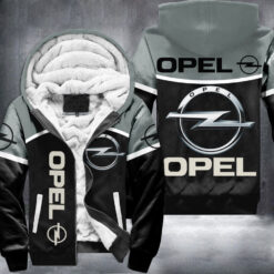Opel Car Fleece Jacket Grey B21