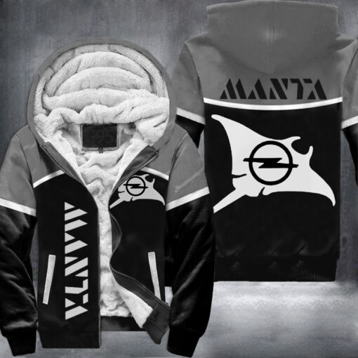 Opel Manta Grey Fleece Jacket 1 B22