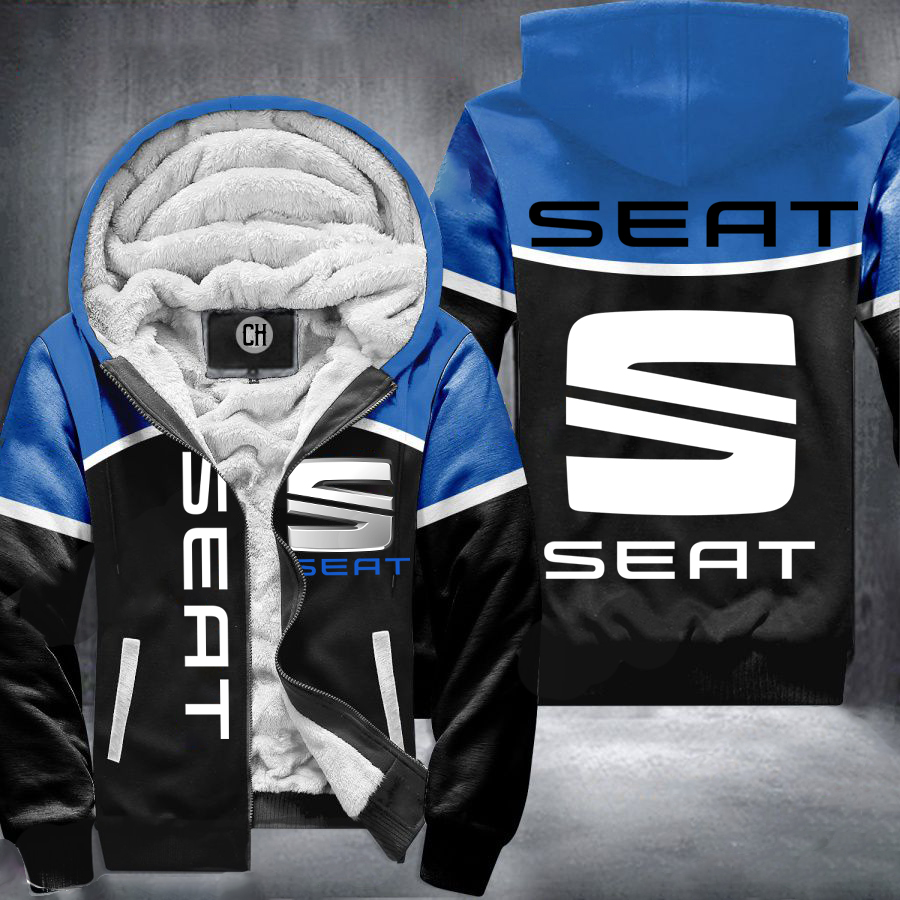 Seat Car Blue Fleece Jacket B22