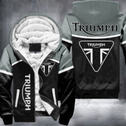 Triumph Fleece Jacket Grey B21