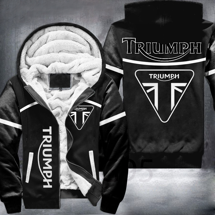 Triumph Fleece Jacket Black B21