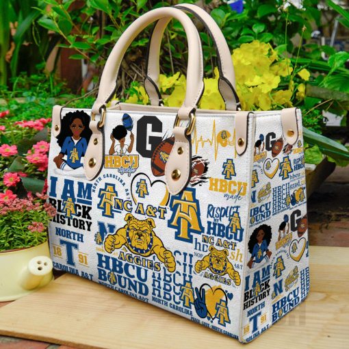 North Carolina A&T Aggies Lover Leather Bag B21