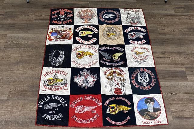 Hells Angels Quilt Blanket B22