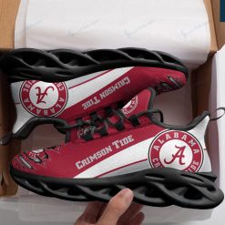 Alabama Crimson Tide Black Shoes Max Soul B21