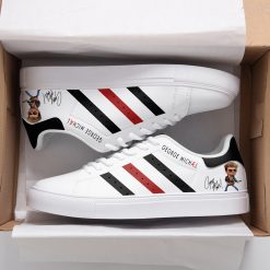 George Michael Shoes Skate New Red B21