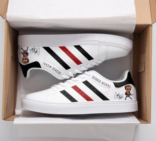 George Michael Shoes Skate New Red B21