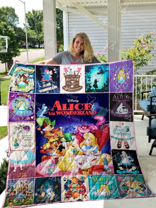 Alice in Wonderland Blanket Quilt B23