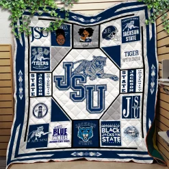 Jackson State Tigers 1 Blanket Quilt B23