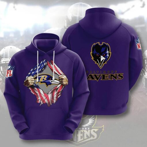 Baltimore Ravens Hoodie 1 B23