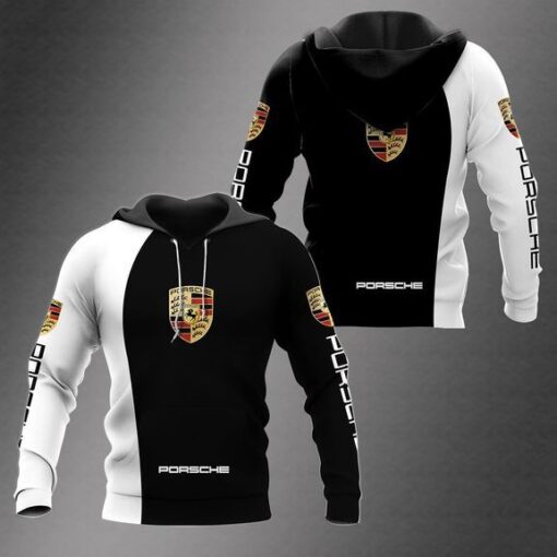 Porsche 1 Hoodie Zip Hoodie B22