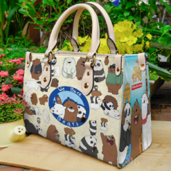 We Bare Bears Leather Hand Bag B21