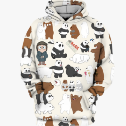 We Bare Bears 3D Hoodie B21