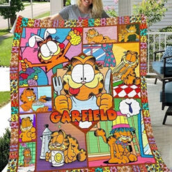 Garfield Lover Quilt Blanket Quilt B21