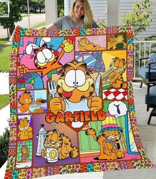 Garfield Lover Quilt Blanket Quilt B21