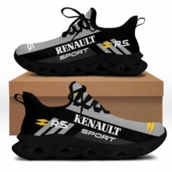 Renault Black Gray Max Soul Shoes B22