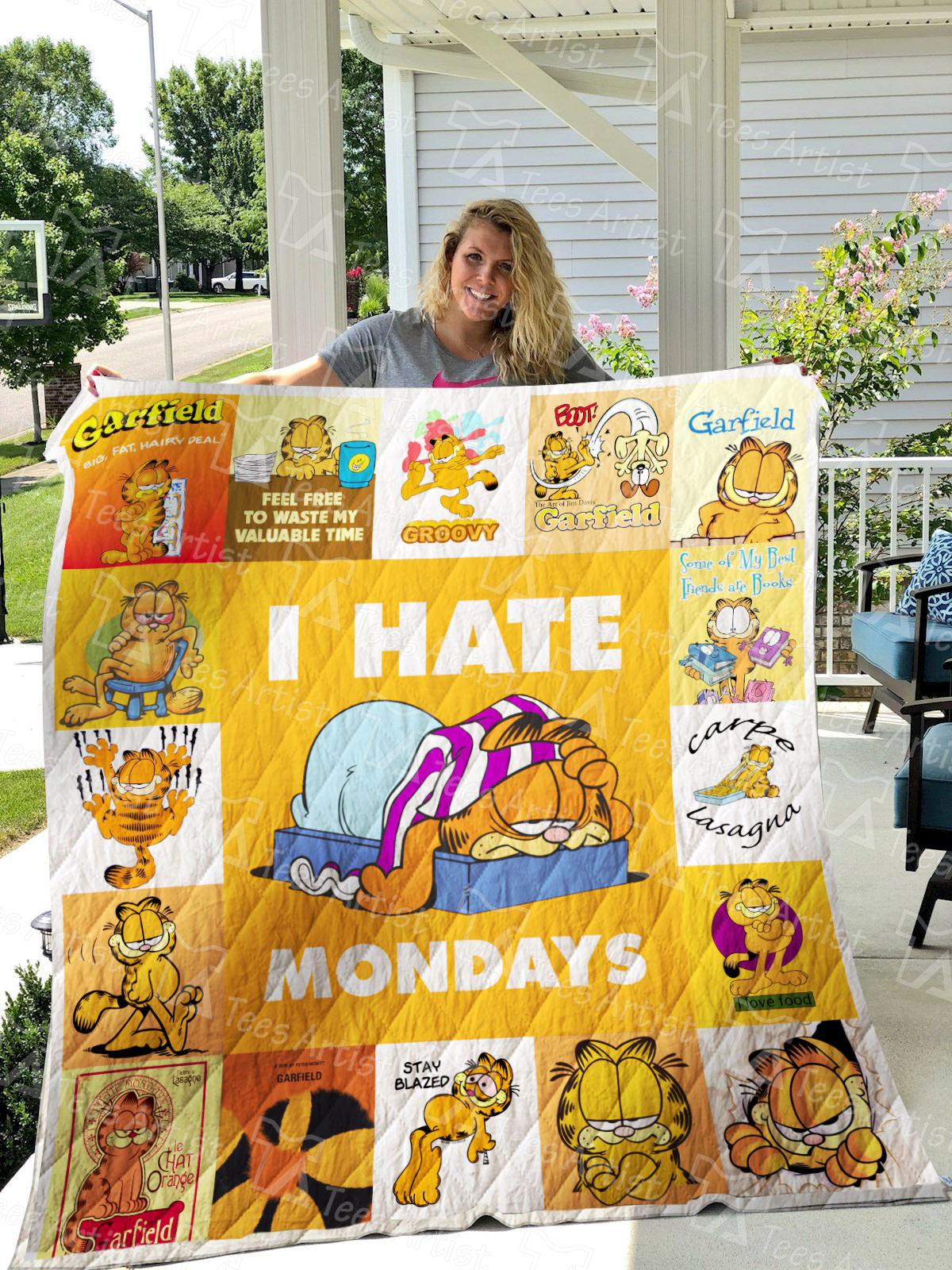 Garfield Garfield Blanket Quilt B21
