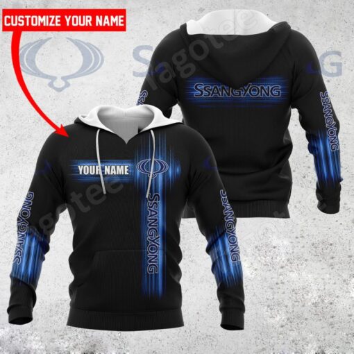 Ssangyong Hoodie Zip Hoodie 1 B22