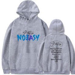 Stray kids Grey Hoodie Zip Hoodie B22