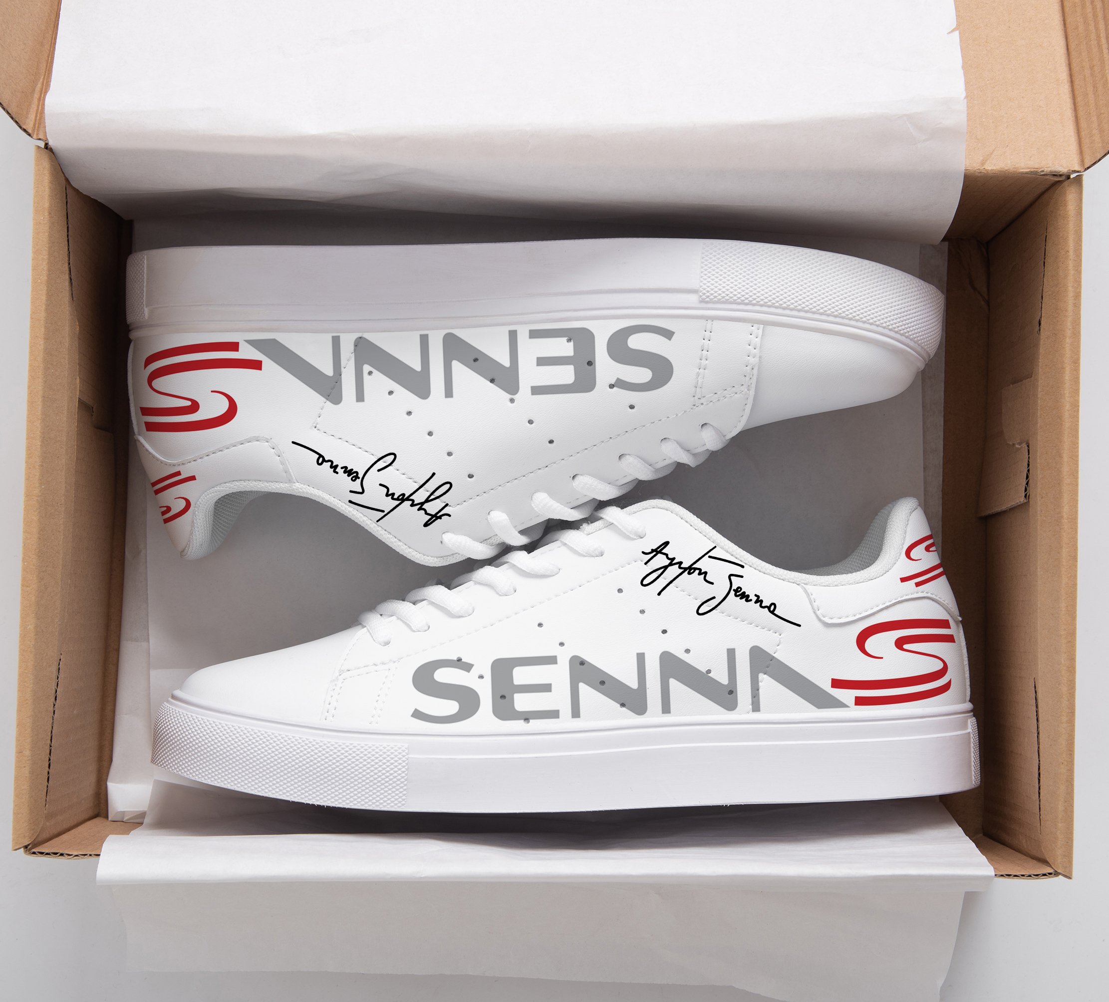Ayrton Senna 2 Skate New Shoes B22