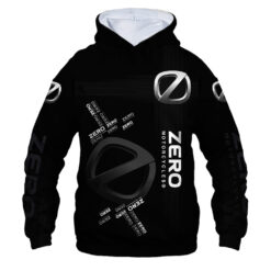 Zero Motorcycles 1g Hoodie Zip Hoodie 3D B23