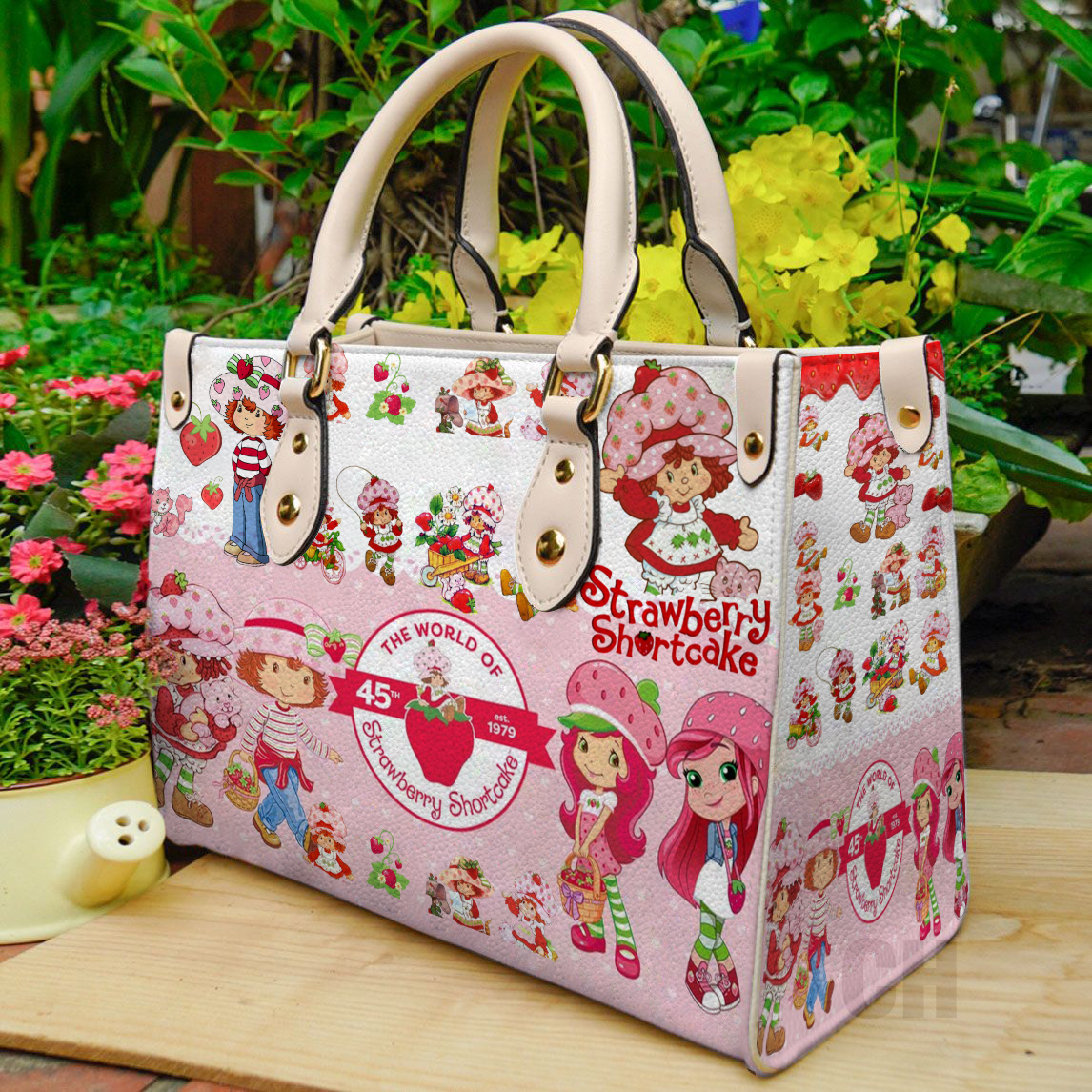 Strawberry Shortcake Lover Leather Bag B23