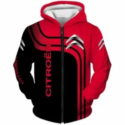 Citroen Love Hoodie Zip Hoodie 3D B21