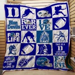 Duke Blue Devils 2 Quilt Blanket B21
