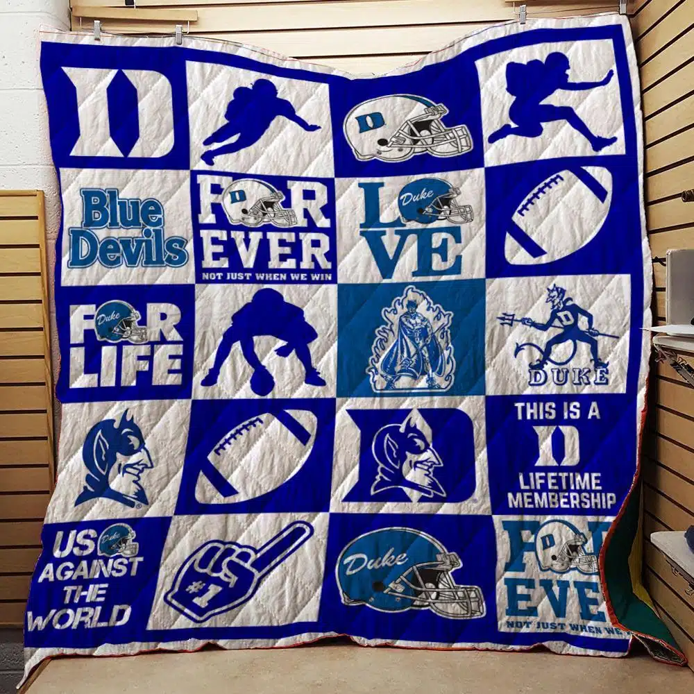 Duke Blue Devils 2 Quilt Blanket B21