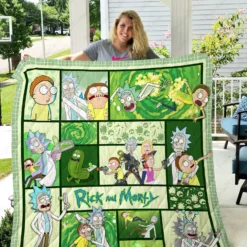 Rick and Morty 3 Quilt Blanket B21