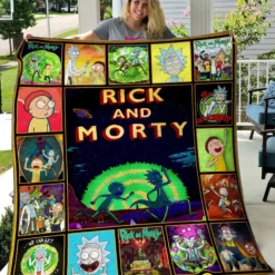 Rick and Morty 2 Quilt Blanket B21