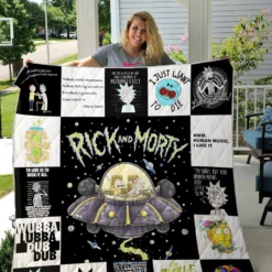 Rick and Morty 4 Quilt Blanket B21