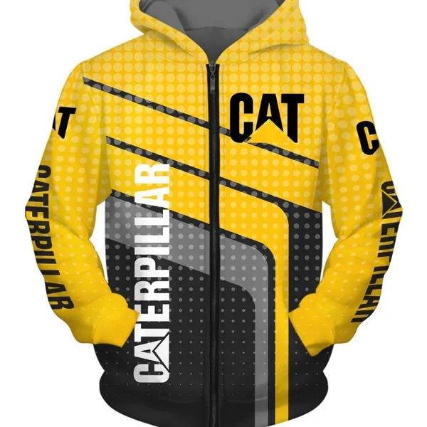 Caterpillar 3D Zip Hoodie B21