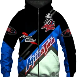 Africa twin Hoodie zip 2 B21