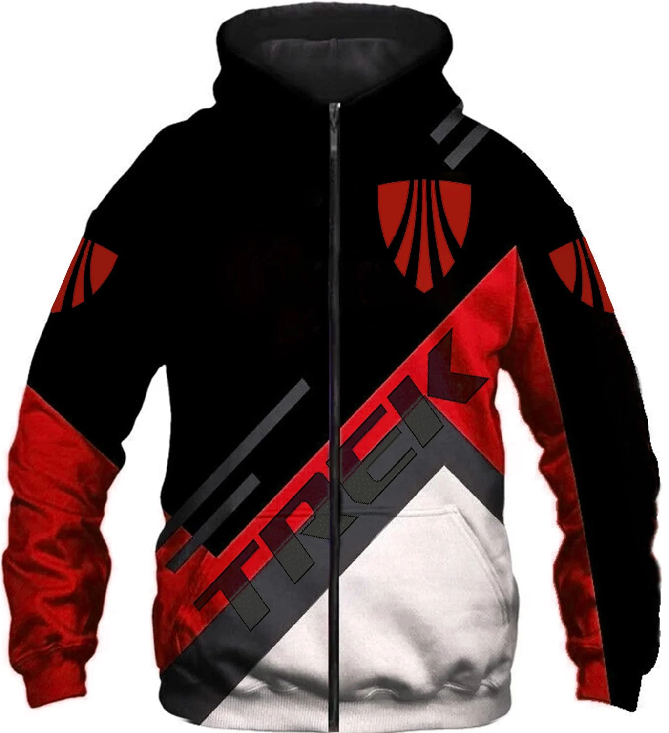 Trek Bike Hoodie Zip Hoodie 1 B21