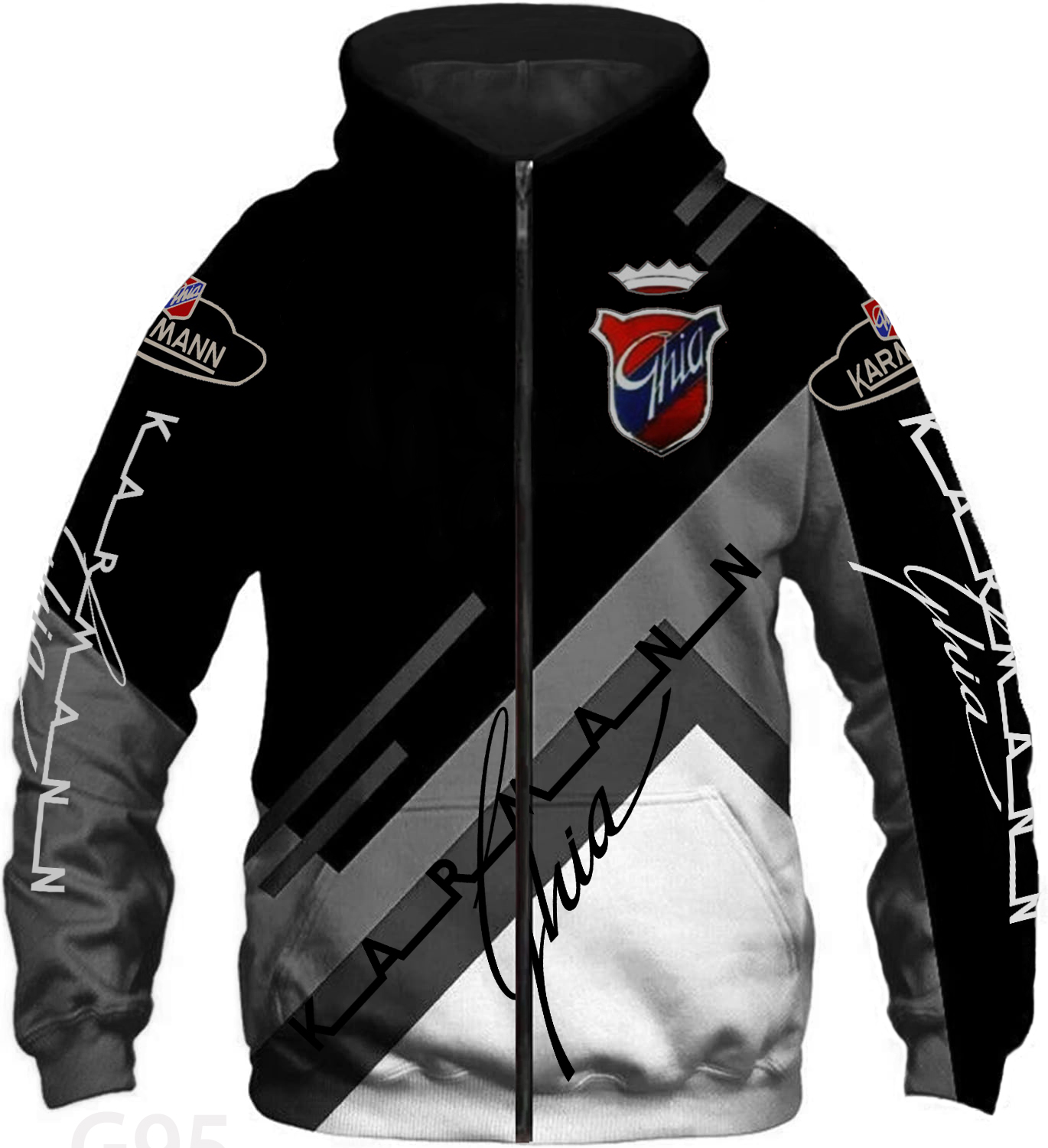 Karmann Ghia Hoodie Zip Hoodie 4 B23