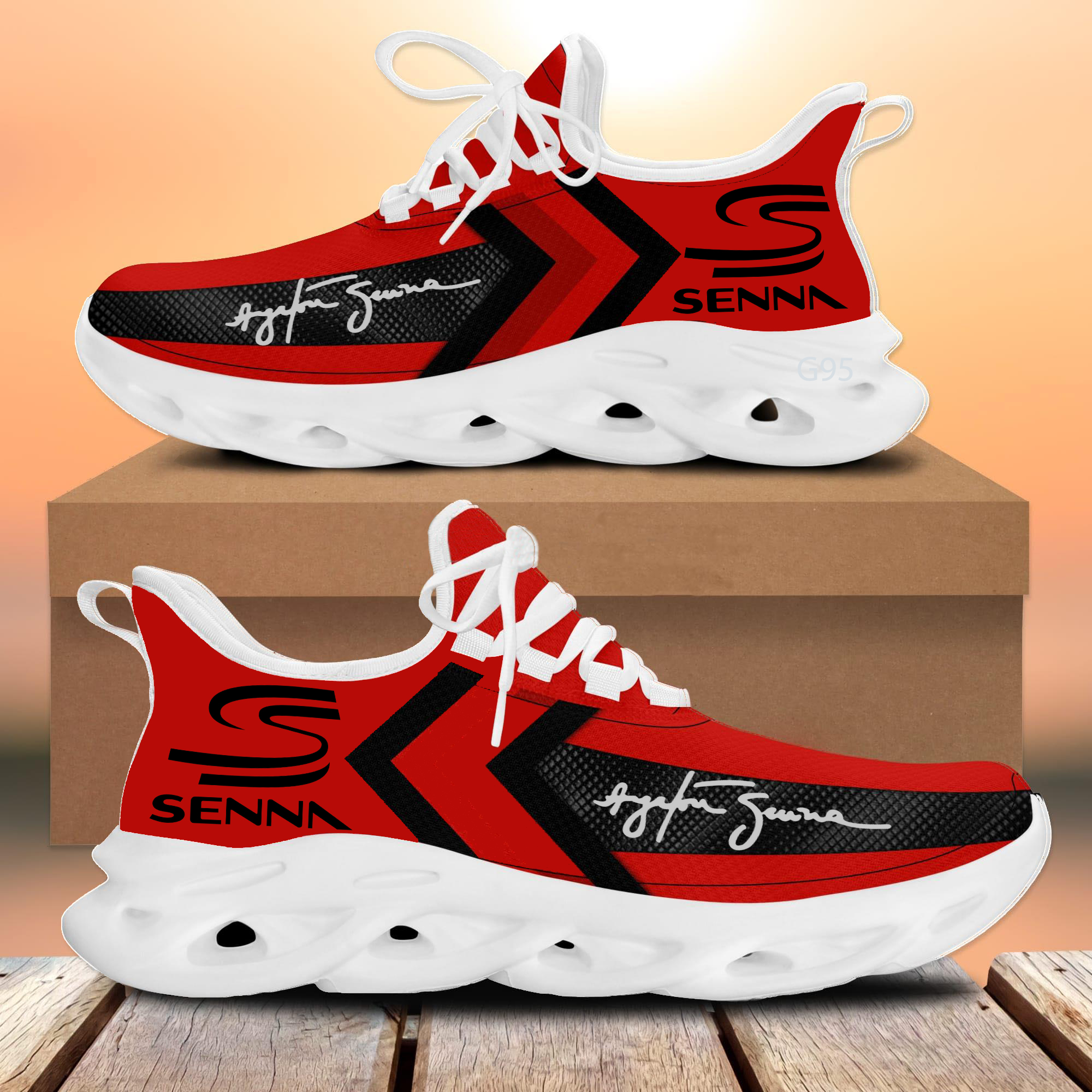 Ayrton Senna Max Soul Shoes 9 B22