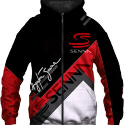 Ayrton Senna Fleece Jacket 8 B22