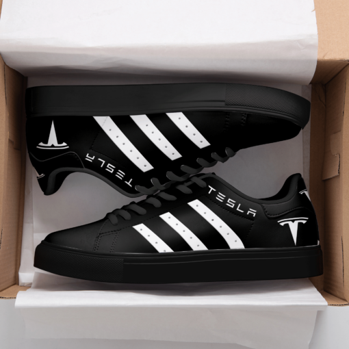 Tesla Black Skate Stan Smith Shoes B21