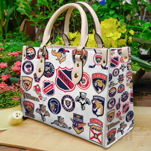 Florida Panthers Leather HandBag B22