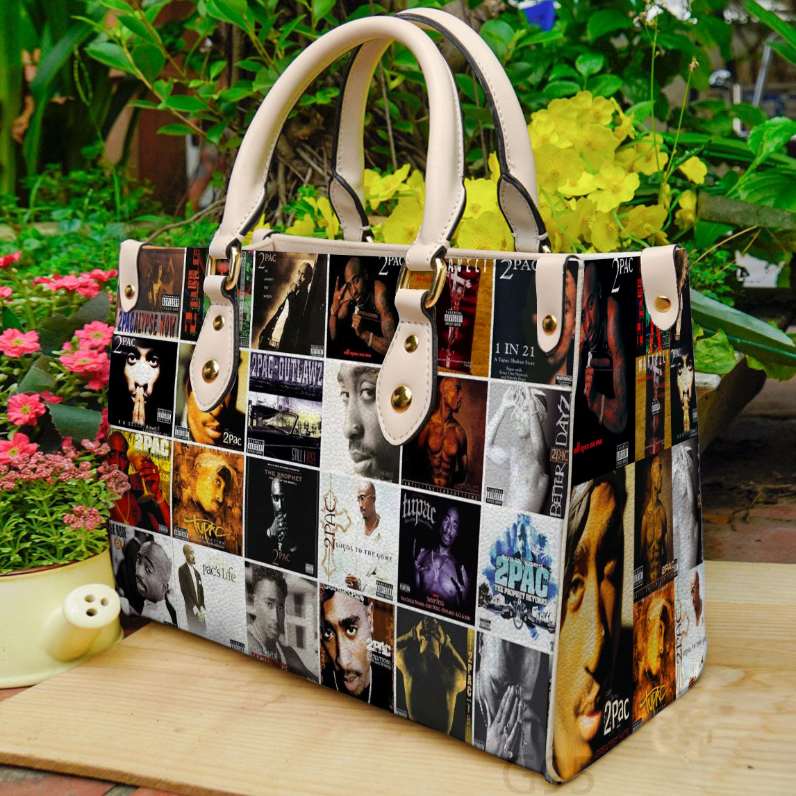 2 Pac Leather Handbag 1 2 Pac Leather Handbag