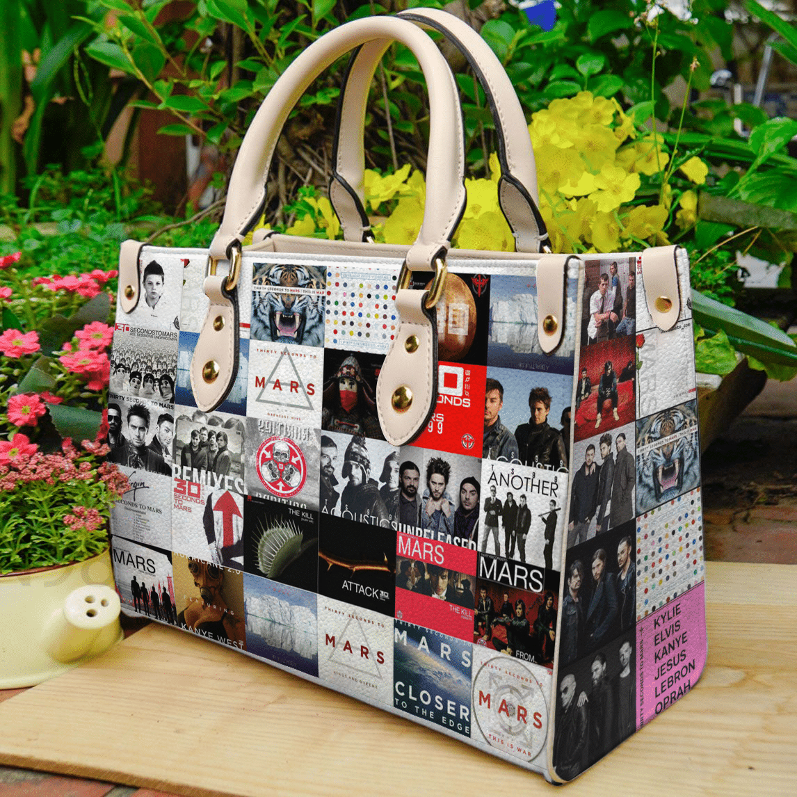 30 Seconds To Mars Leather Handbag 1 30 Seconds To Mars Leather Handbag