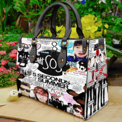 5 Seconds Of Summer Leather Handbag