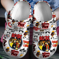 ACDC Band Lover Soft Clogs
