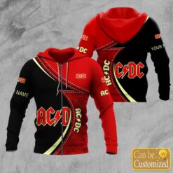 ACDC Hoodie Zip Hoodie