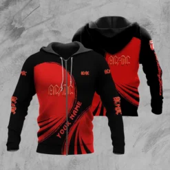 ACDC Hoodie Zip Hoodie 3D